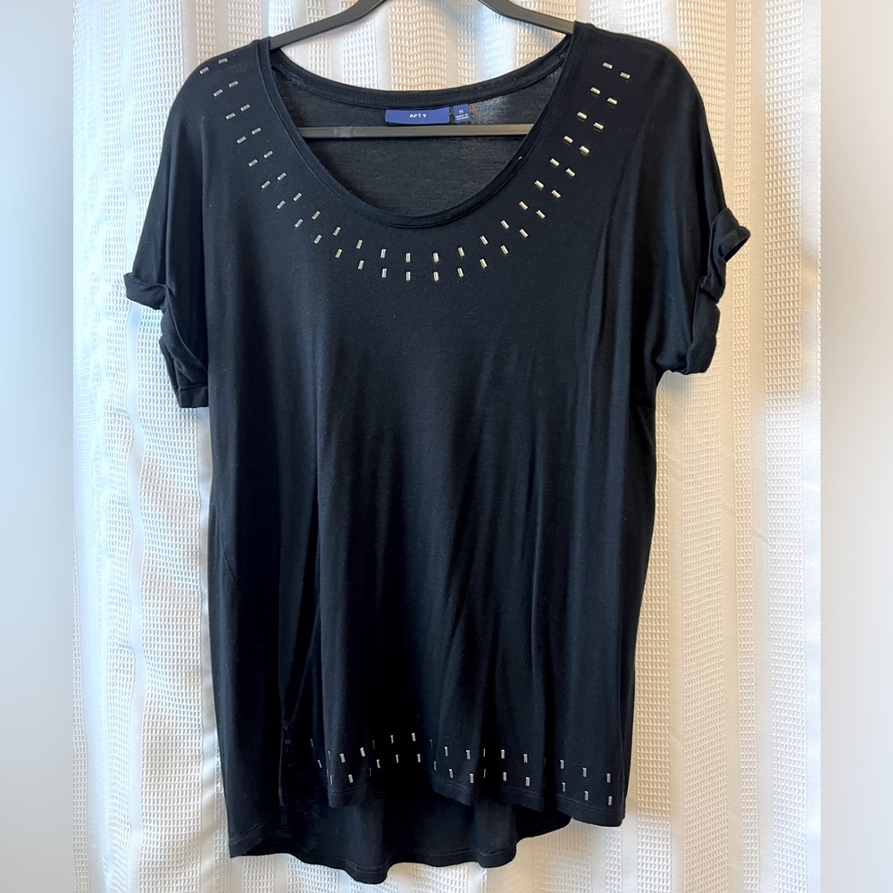 Apt. 9 embellished women’s t shirt